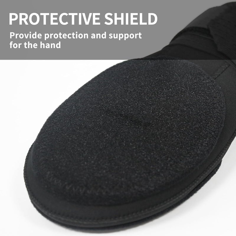 Heyear Baseball Sliding mitt, Sliding Mitt for Youth, Baseball Softball Glove for Hand Protection, Breathable and Durable, Adjustable Elastic Wrist Strap, Ambidextrous Design - Image 4